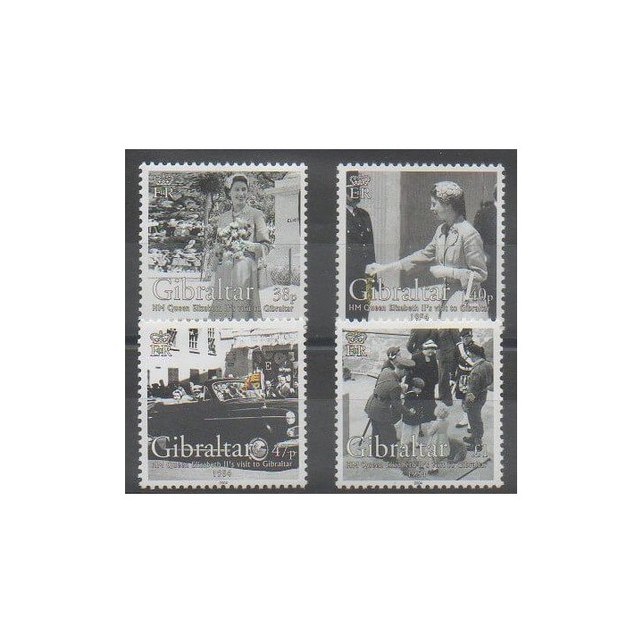 Acheter cette série de timbres de Gibraltar de l'année 2004 (No 1079/1082).