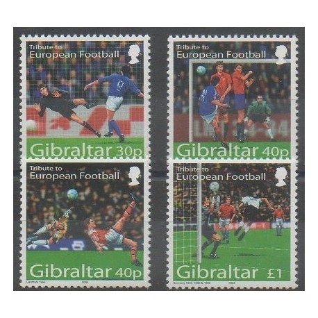 Gibraltar - 2004 - Nb 1088/1091 - Football