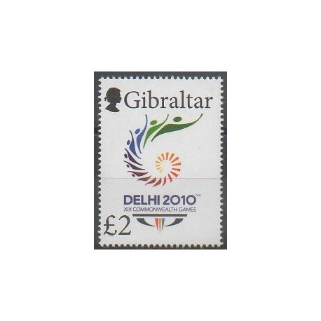 Gibraltar - 2010 - Nb 1398 - Various sports