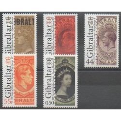 Gibraltar - 2011 - No 1425/1429 - Timbres sur timbres