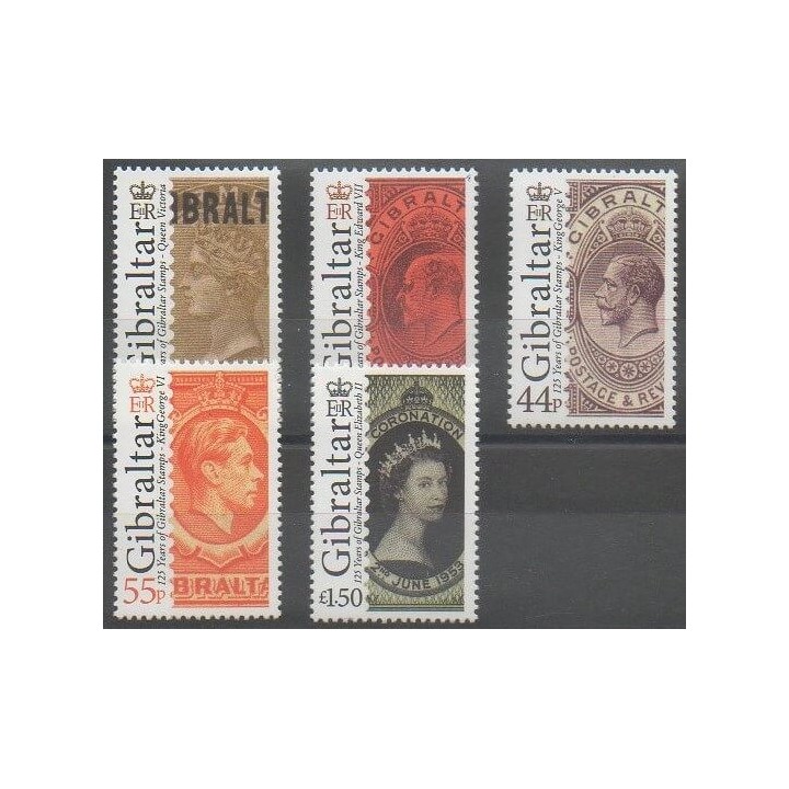 Acheter cette série de timbres de Gibraltar de l'année 2011 (No 1425/1429).