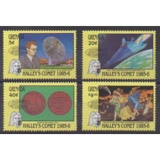 Acheter cette série de timbres de Grenade de l'année 1986 (No 1345/1348).