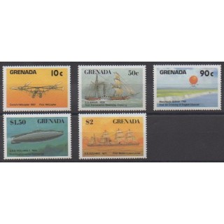 Buy this set of stamps of Grenade of the year 1987 (Nb 1409/1413).