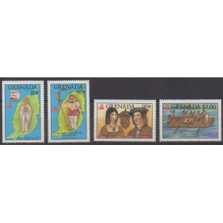Buy this set of stamps of Grenade of the year 1987 (Nb 1405/1408).