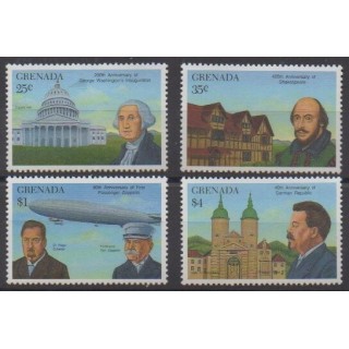 Buy this set of stamps of Grenade of the year 1989 (Nb 1854/1857).