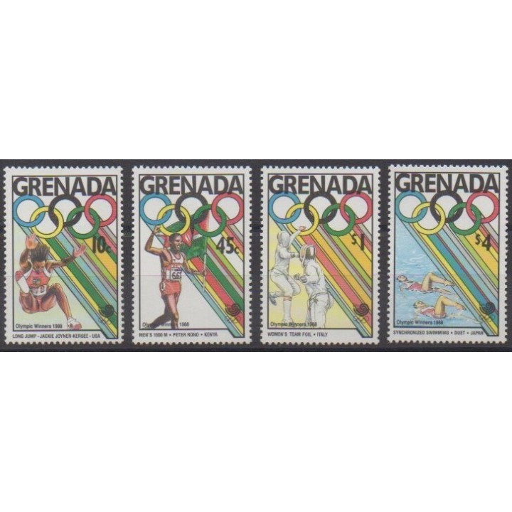 Buy this set of stamps of Grenade of the year 1989 (Nb 1763/1766).