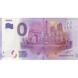Euro banknote memory - 75 - Paris - 2016-2 - Nb 370