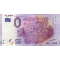 Euro banknote memory - 63 - Sur les traces des dinausaures - 2016-2 - Nb 130