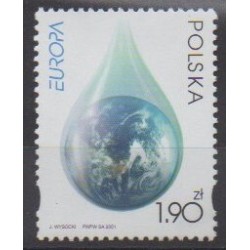 Pologne - 2001 - No 3656 - Environnement - Europa