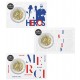 2 euro commémorative - France - 2020 - Medical Research - 3 coincards - Coincard