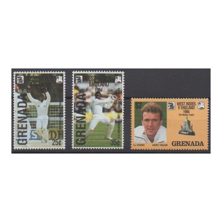 Acheter cette série de timbres de Grenade de l'année 1994 (No 2505/2507).
