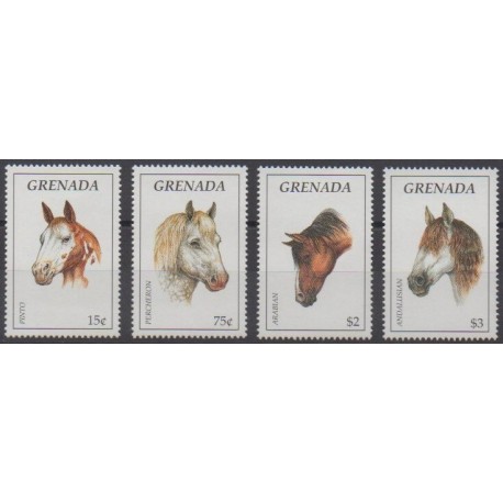 Grenade - 1995 - Nb 2578/2581 - Horses