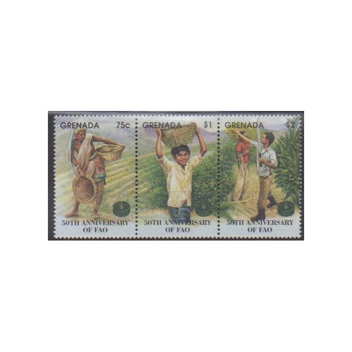 Buy this set of stamps of Grenade of the year 1995 (Nb 2550/2552).