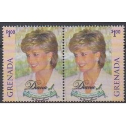 Grenade - 1998 - No 3280/3281 - Royauté - Principauté