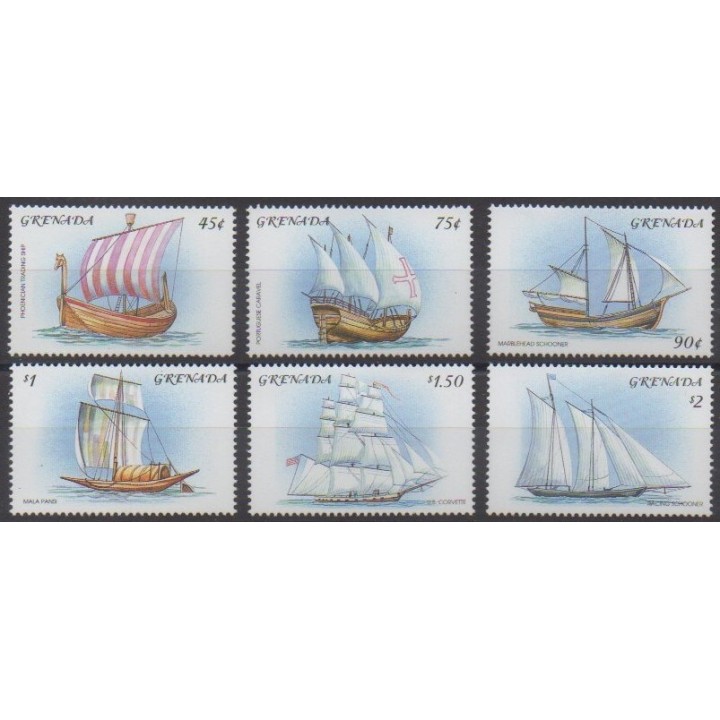 Acheter cette série de timbres de Grenade de l'année 2001 (No 3917/3922).