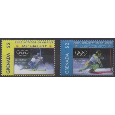 Grenade - 2002 - Nb 4171/4172 - Winter Olympics