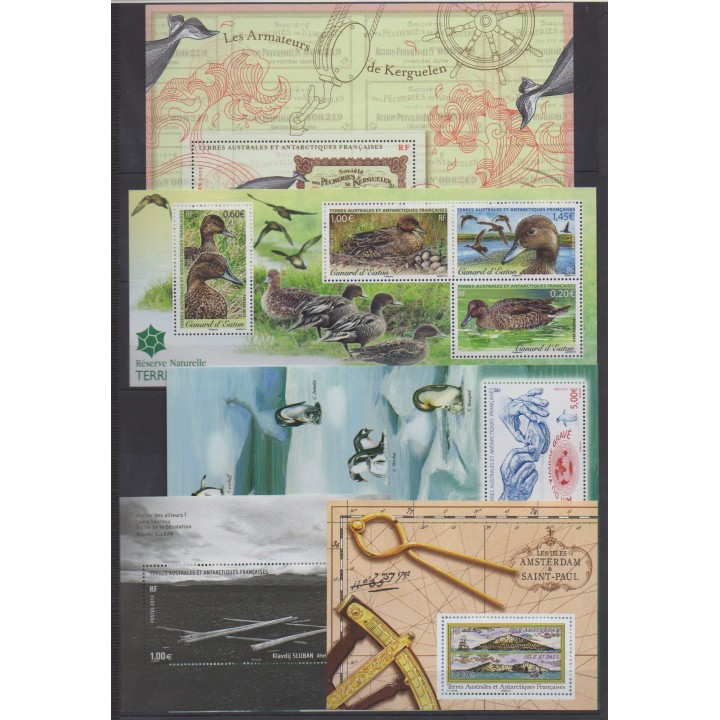 Acheter les timbres et les 7 blocs-feuillets des TAAF de l'année 2013 (No 641/660 - 677/685).