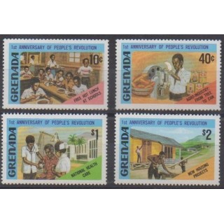 Buy this set of stamps of Grenade of the year 1980 (Nb 921/924).