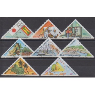 Acheter cette série de timbres de Grenade de l'année 1981 (No 964/971). - Oblitéré