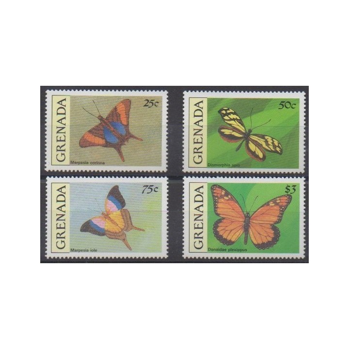 Buy this set of stamps of Grenade of the year 1991 (Nb 2059/2062).