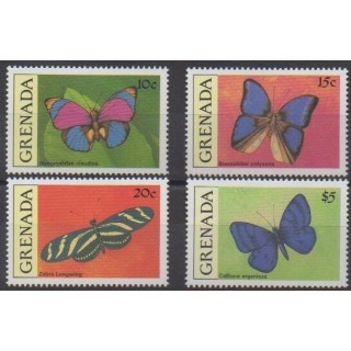 Buy this set of stamps of Grenade of the year 1991 (Nb 2099/2102).