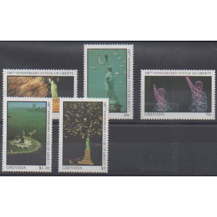 Buy this set of stamps of Grenade of the year 1987 (Nb 1509/1513).