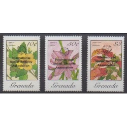 Grenade - 1987 - Nb 1518/1520 - Flowers