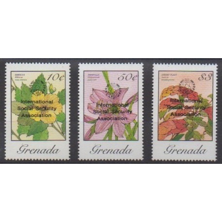 Grenade - 1987 - No 1518/1520 - Fleurs