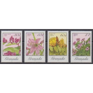 Acheter cette série de timbres de Grenade de l'année 1988 (No 1534/1537).
