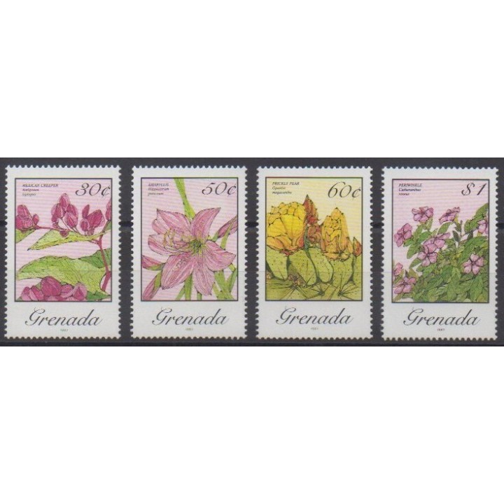 Buy this set of stamps of Grenade of the year 1988 (Nb 1534/1537).