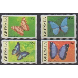 Acheter cette série de timbres de Grenade de l'année 1990 (No 1971/1974).