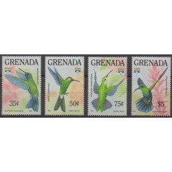 Grenade - 1992 - No 2134/2137 - Oiseaux - Philatélie
