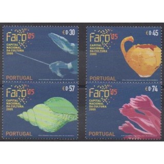 Buy this set of stamps of Portugal of the year 2005 (Nb 2916/2919).