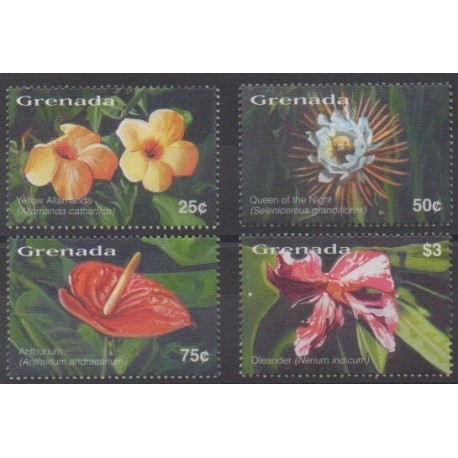 Grenade - 2003 - No 4451/4454 - Fleurs