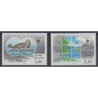 Acheter cette série de timbres de Finlande de l'année 1986 (No 949/950).