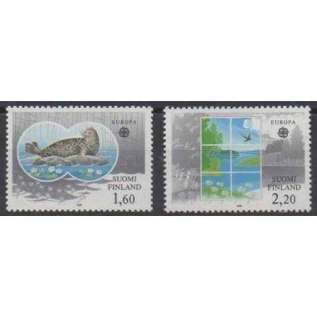 Finland - 1986 - Nb 949/950 - Environment - Europa