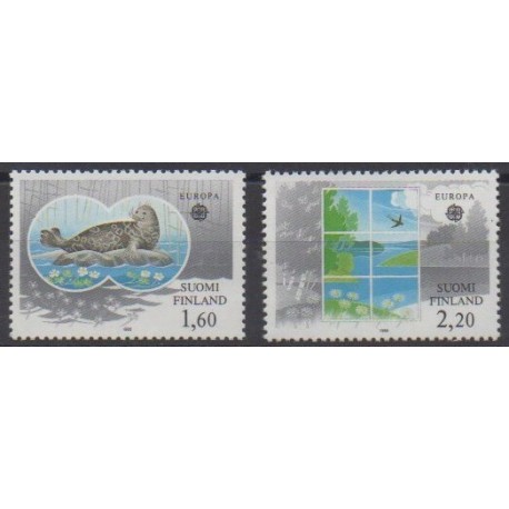 Finlande - 1986 - No 949/950 - Environnement - Europa