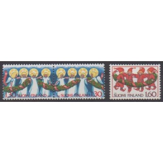 Acheter cette série de timbres de Finlande de l'année 1986 (No 969/971).