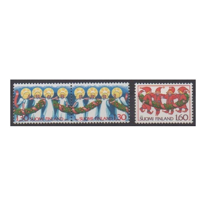 Acheter cette série de timbres de Finlande de l'année 1986 (No 969/971).