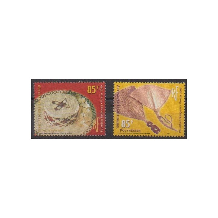 Buy this set of stamps of Polynesia of the year 2000 (Nb 627/628).