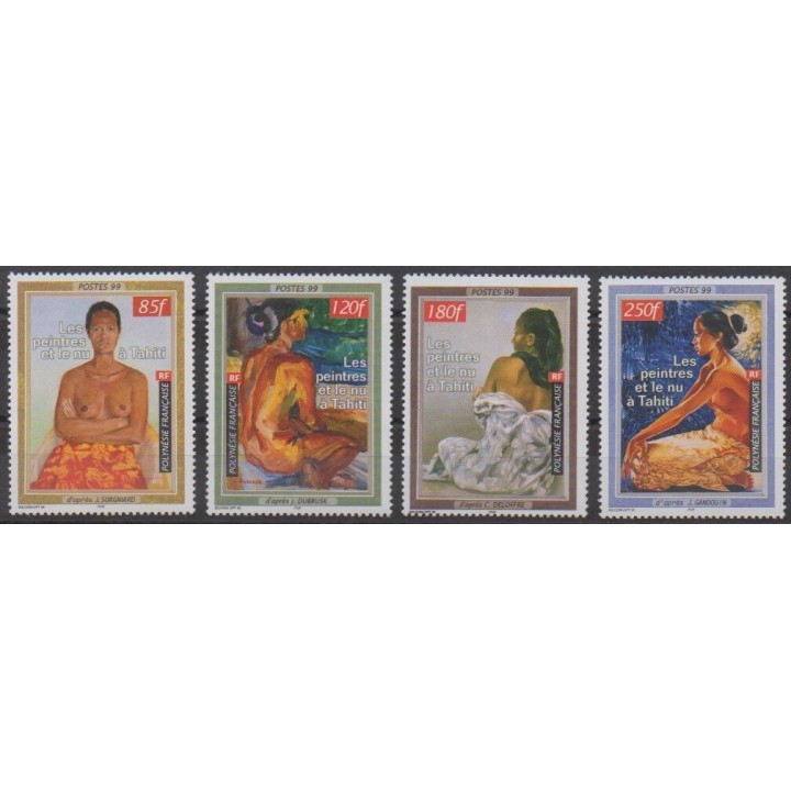 Acheter cette série de timbres de Polynésie de l'année 1999 (No 604/607).