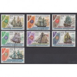 Grenadines - 1976 - No 157/165 - Histoire - Navigation - Oblitérés