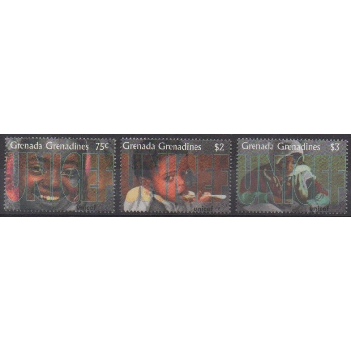 Acheter cette série de timbres de Grenadines de l'année 1996 (No 1918/1920).