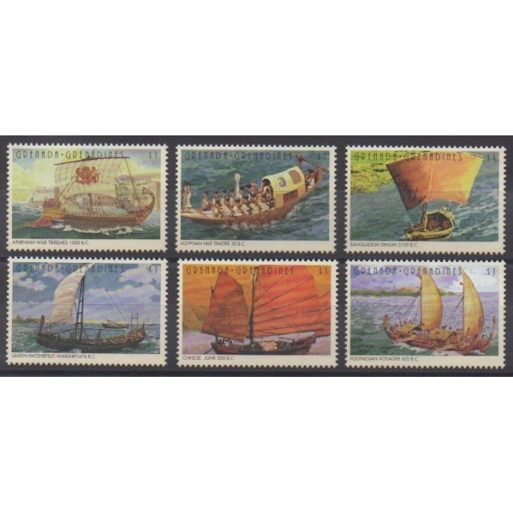 Buy this set of stamps of Grenadines of the year 1996 (Nb 1981/1986).