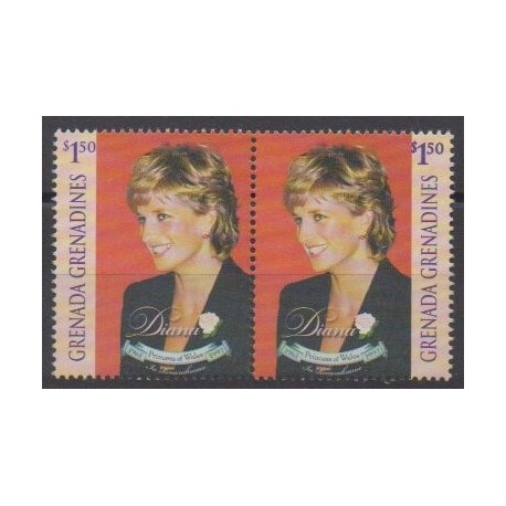 Grenadines - 1998 - No 2355/2356 - Royauté - Principauté