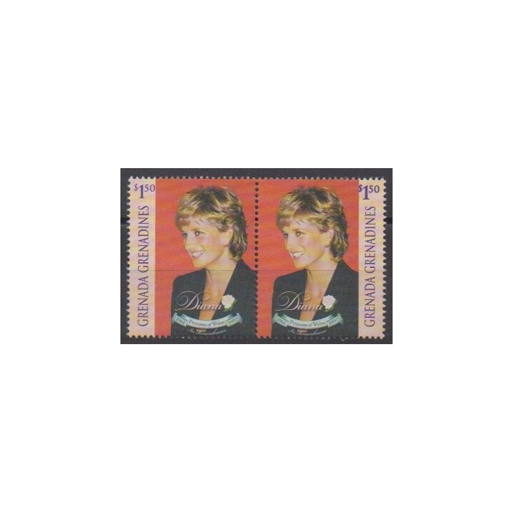 Acheter cette série de timbres de Grenadines de l'année 1998 (No 2355/2356).