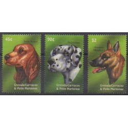 Grenadines - 2000 - Nb 2854/2856 - Dogs