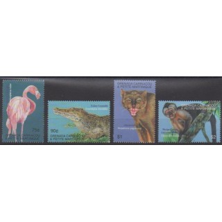 Buy this set of stamps of Grenadines of the year 2001 (Nb 2905/2908).