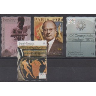 Buy this set of stamps of Grenadines of the year 2004 (Nb 3394/3397).