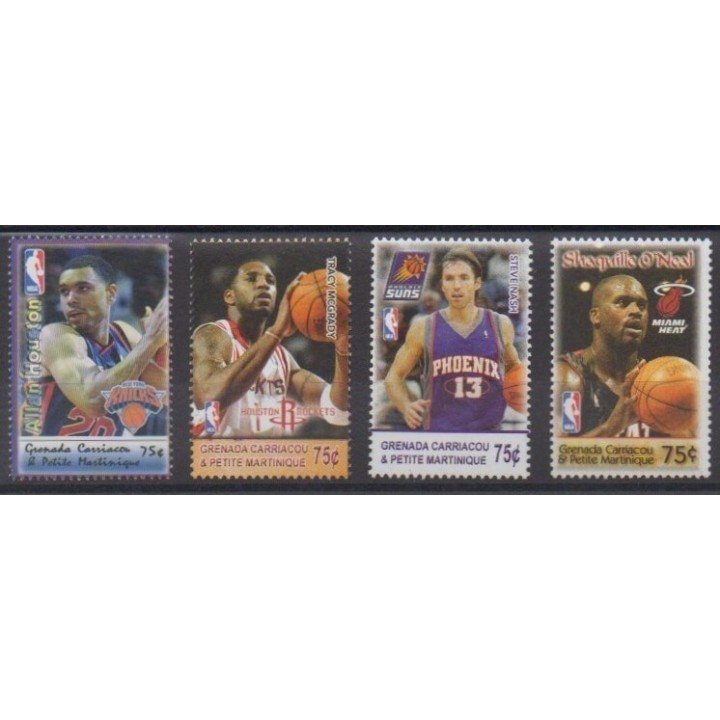 Acheter cette série de timbres de Grenadines de l'année 2005 (No 3529/3532).